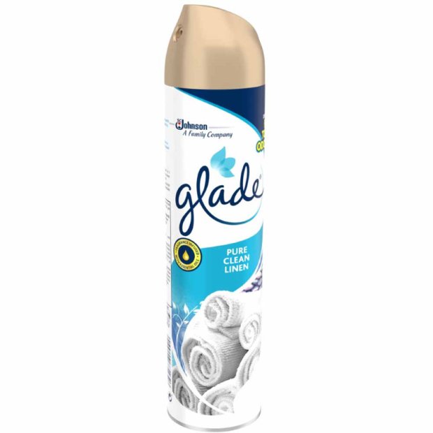 Glade by Brise – Odświeżacz powietrza w spray'u, 300 ml – Clean linen