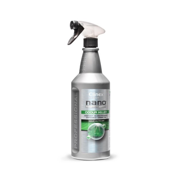 Clinex Nano Protect Silver Odour Killer Green Tea - Preparat do neutralizacji zapachów - 1 l