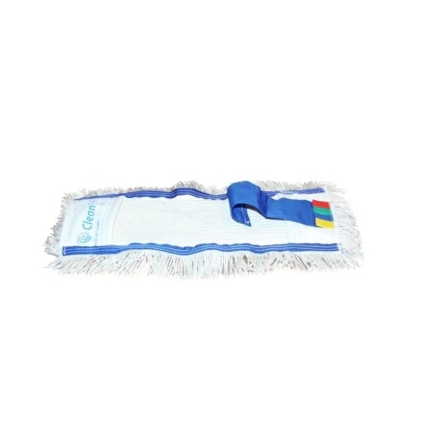 CleanPRO 04 - Mop kieszeniowy z tasiemką, bawełna - 40 cm