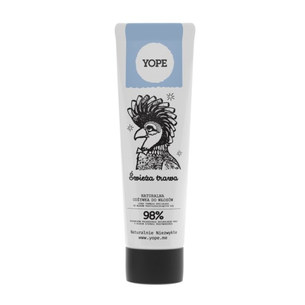 Yope – Naturalna odżywka do włosów, 170 ml – Świeża trawa