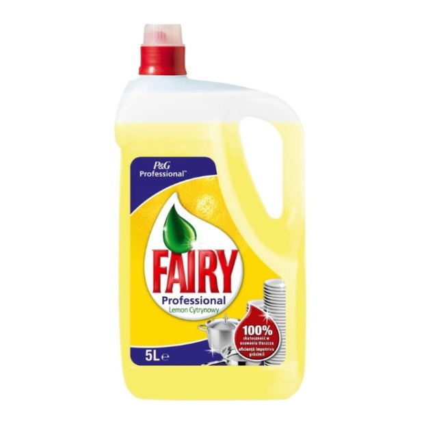 Fairy – Płyn do mycia naczyń, 5 l – Cytrynowy