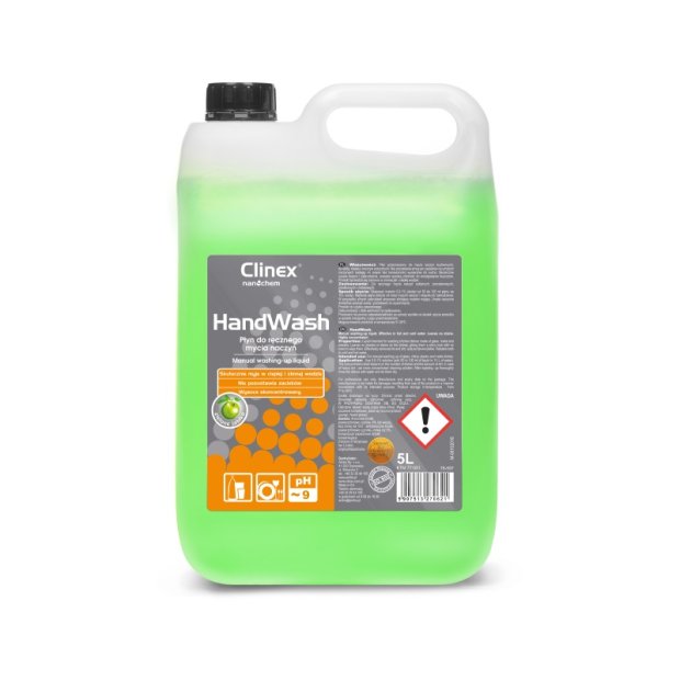 Clinex HandWash - Płyn do ręcznego mycia naczyń - 5 l