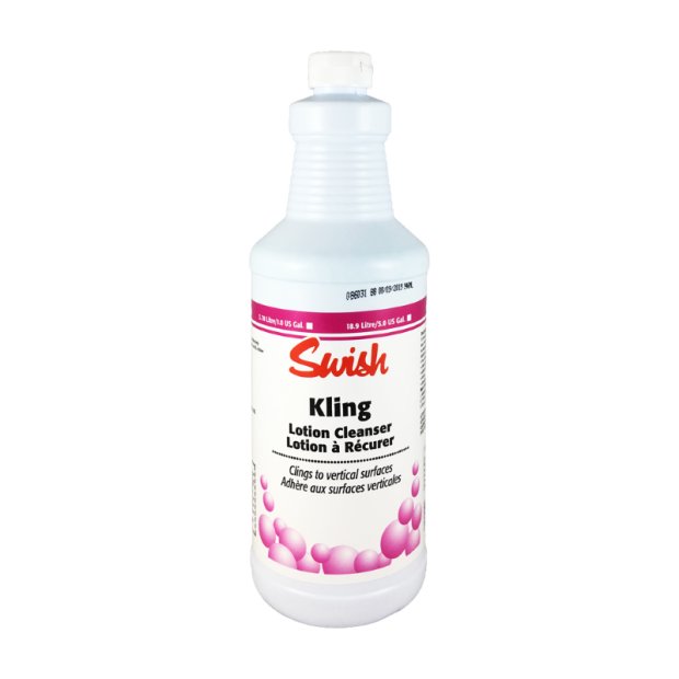 Swish Kling - Krem z drobinami ściernymi do mycia łazienki - 946 ml