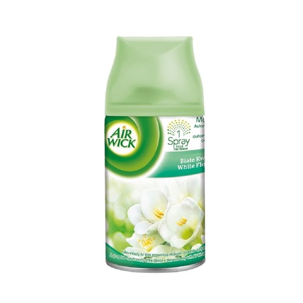 Air Wick® – Wymienny wkład do odświeżacza powietrza Freshmatic®, 250 ml – Białe Kwiaty