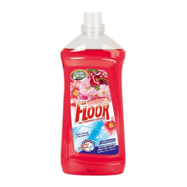 Floor – Uniwersalny płyn do mycia powierzchni, 1,5 l – Kwiat Wiśni