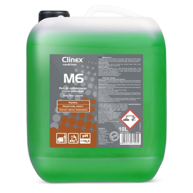 Clinex M6 Medium - Płyn do codziennego mycia posadzek - 10 l